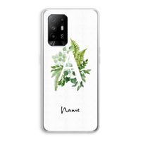 Green Brush: Oppo A94 5G Transparant Hoesje