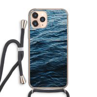 Oceaan: iPhone 11 Pro Transparant Hoesje met koord