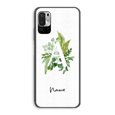 Green Brush: Xiaomi Redmi Note 10 5G Transparant Hoesje