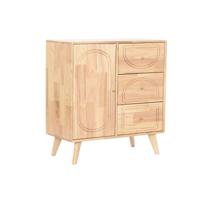 Dressoir Home ESPRIT Natuurlijk Metaal Rotan Rubberwood 73,5 x 35 x 78 cm