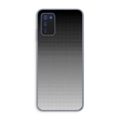 Musketon Halftone: Samsung Galaxy A03s Transparant Hoesje