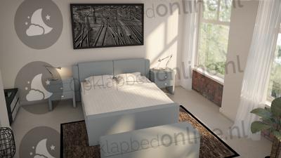 Elektrische boxspring 180 x 220 cm- stofkleur 7077