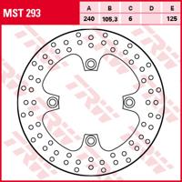 TRW Remschijf, remschijven voor de moto, MST293