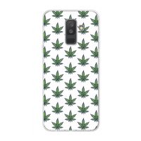 Weed: Samsung Galaxy A6 Plus (2018) Transparant Hoesje