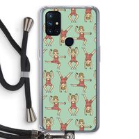 Gymboys: OnePlus Nord N10 5G Transparant Hoesje met koord