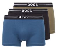 Hugo Boss Boxershorts 3-pack blauw-groen-zwart