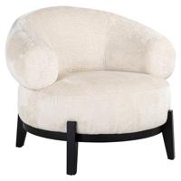 Fauteuil Montana White Chenille