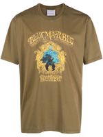 BLUEMARBLE t-shirt en coton à logo imprimé - Vert