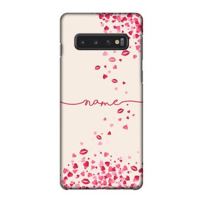 Hartjes en kusjes: Samsung Galaxy S10 4G Volledig Geprint Hoesje