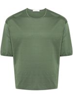 LEMAIRE t-shirt en coton à épaules tombantes - Vert