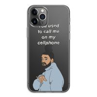 Hotline bling: iPhone 11 Pro Transparant Hoesje