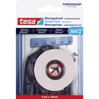 tesa ULTRA STRONG 77746-00000-00 Montagetape tesa Powerbond Wit (l x b) 1.5 m x 19 mm 1 stuk(s) - thumbnail