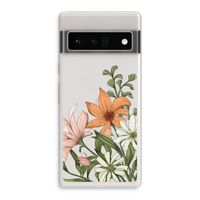 Floral bouquet: Google Pixel 6 Pro Transparant Hoesje