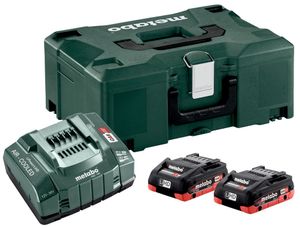 Metabo Basis-set 2 X LiHD 4.0 Ah + Metaloc - 685130000