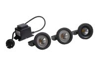 Aquaforte LED Fonteinverlichting - 3x6W Waterdichte Spotlights, Eenvoudige Installatie Aquaforte LED Fonteinverlichting - 3x6W Waterdichte Spotlights, Eenvoudige Installatie