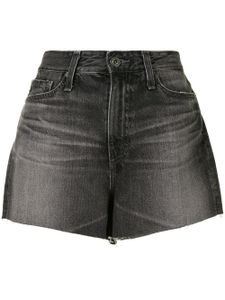 AG Jeans short à taille haute - Noir