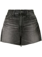 AG Jeans short à taille haute - Noir - thumbnail