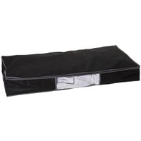 Dekbed/kussen opberghoes zwart met vacuumzak 98 x 45 x 15 cm Dekbed/kussen opberghoes zwart met vacuumzak 98 x 45 x 15 cm
