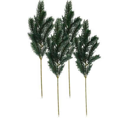 Kunst dennentak - 4x - groen - 51 cm? - kersttakken - kerststukje takken