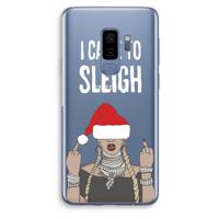 Came To Sleigh: Samsung Galaxy S9 Plus Transparant Hoesje - thumbnail