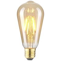 LightMe LM85057 LED-lamp E27 Ballon 2.5 W Barnsteen (Ø x l) 64 mm x 140 mm 1 stuk(s)