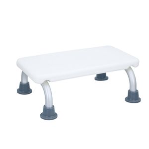 Vivamore Badopstap - max 150 kg - 40 x 31 x 14,5 cm - Wit