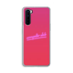 Vice Glow: OnePlus Nord Transparant Hoesje