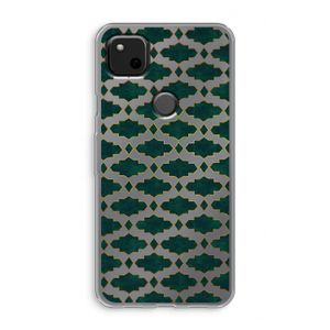 Moroccan tiles: Google Pixel 4a Transparant Hoesje