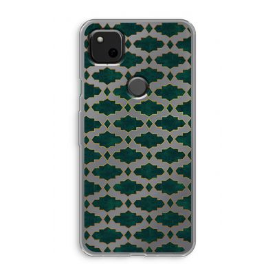 Moroccan tiles: Google Pixel 4a Transparant Hoesje