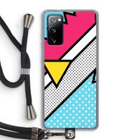 Pop Art #3: Samsung Galaxy S20 FE / S20 FE 5G Transparant Hoesje met koord