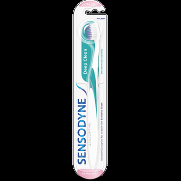 Sensodyne Deep Clean Extra zachte Tandenborstel voor gevoelige tanden bij Jumbo