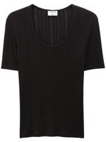 Filippa K t-shirt à design nervuré - Noir