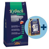 KRONCH BASIC ADULT MET GRATIS KRONCH 100% ZALMSNACKS 13,5 KG + 600 GR - thumbnail