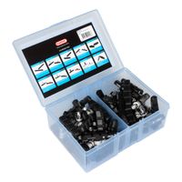 Elvedes Remblokken v-brake 60 mm zwart 25 stuks