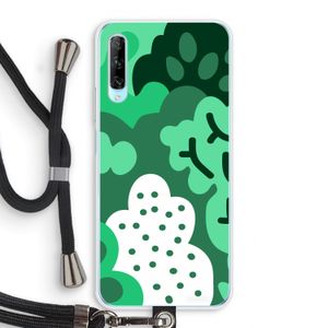 Bushes: Huawei P Smart Pro Transparant Hoesje met koord