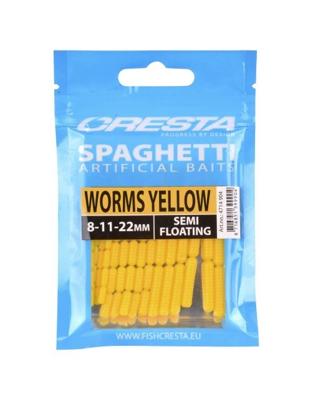 Cresta Cresta Spaghetti Worms / 8,11 & 22 Yellow
