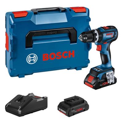Bosch Professional GSB 18V-90 C Accu klop-/schroefboormachine 18V 4.0Ah in L-Boxx - 06019K6104