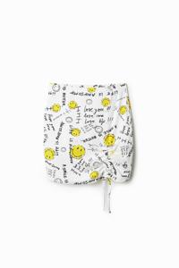 Slim fit minirok Smiley® - WHITE - M