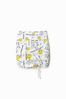 Slim fit minirok Smiley® - WHITE - M - thumbnail