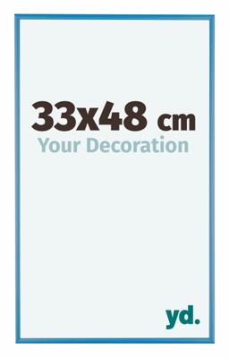 Puzzellijst 33x48 cm - Staal Blauw - Aluminium - Kent