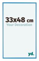 Puzzellijst 33x48 cm - Staal Blauw - Aluminium - Kent