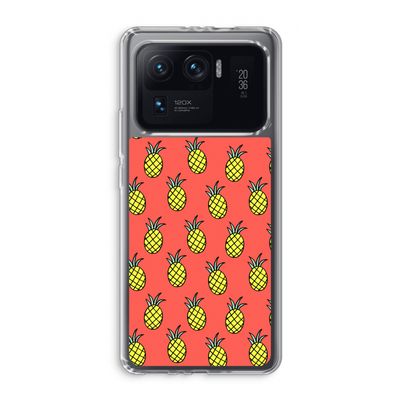 Ananas: Xiaomi Mi 11 Ultra Transparant Hoesje