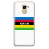 WK Wielrennen: Samsung Galaxy J6 (2018) Transparant Hoesje