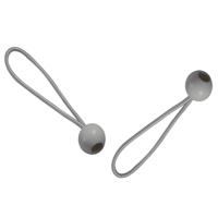 Elastiek spanners met bal - 12x stuks - wit - 170 mm - Kamperen Elastiek spanners met bal - 12x stuks - wit - 170 mm - Kamperen