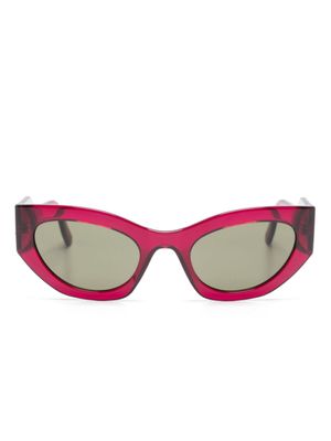 Karl Lagerfeld lunettes de vue à monture papillon - Rose