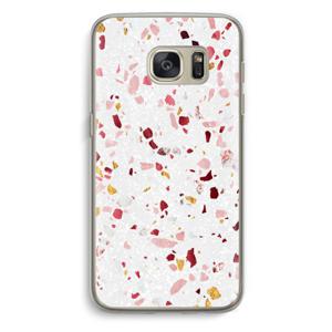 Terrazzo N°9: Samsung Galaxy S7 Transparant Hoesje