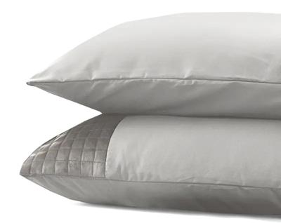 Velvet Band Sand/Grijs 2pack slopen Sand / Grey 60 x 70 cm