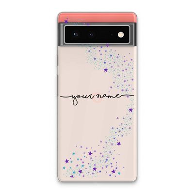 Sterren: Google Pixel 6 Transparant Hoesje