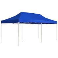 Partytent professioneel inklapbaar 6x3 m aluminium blauw - thumbnail