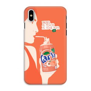 Peach please!: iPhone XS Tough Case